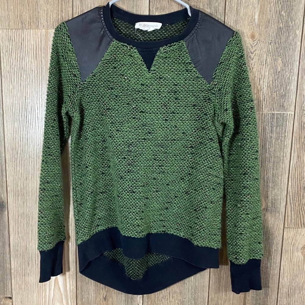 BCBGENERATION Army Green Sweater